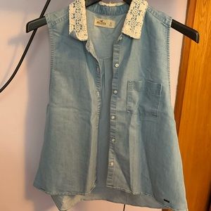 cotton hollister shirt